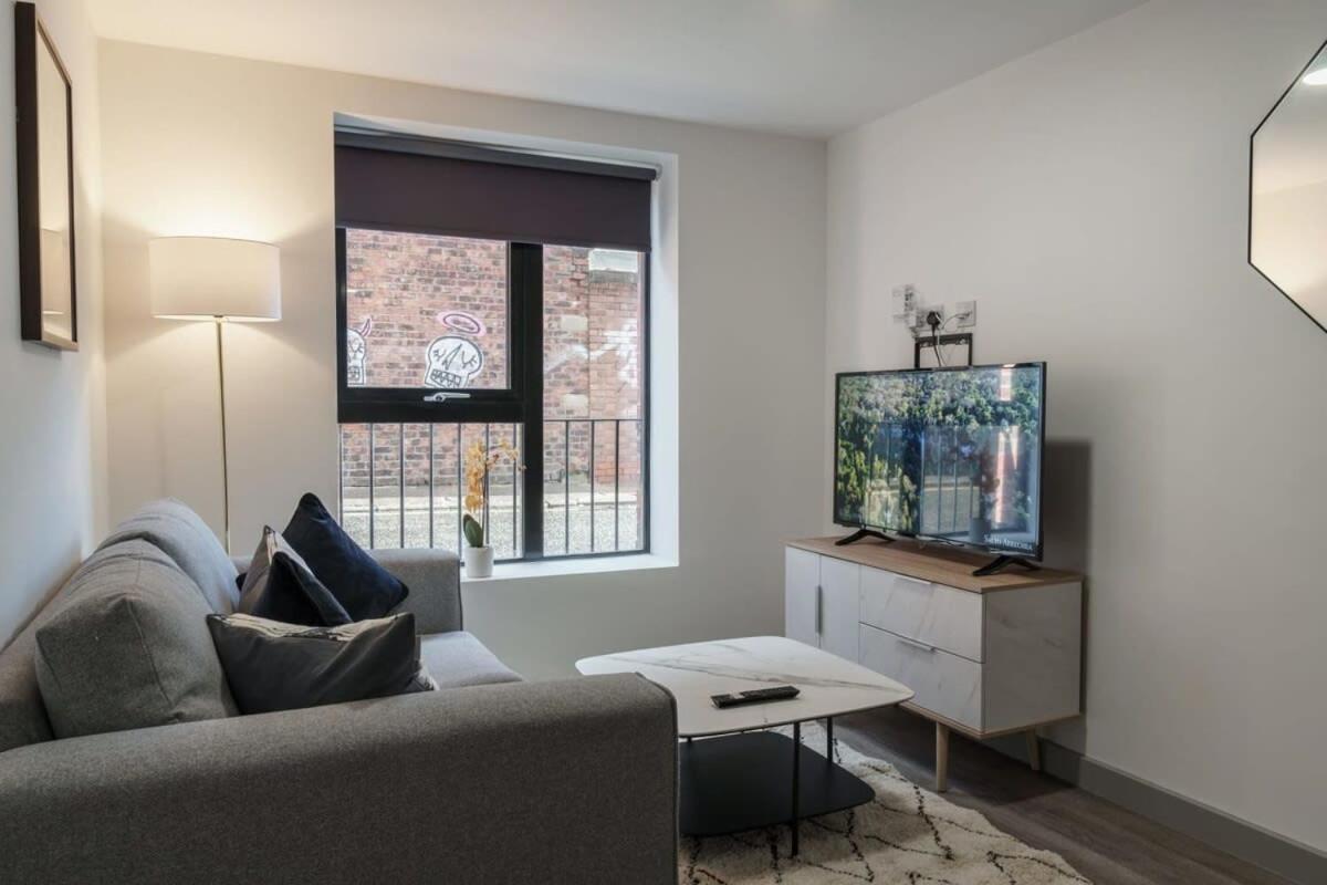 Contemporary 1 Bed Apartment In Liverpool Centre Exterior foto